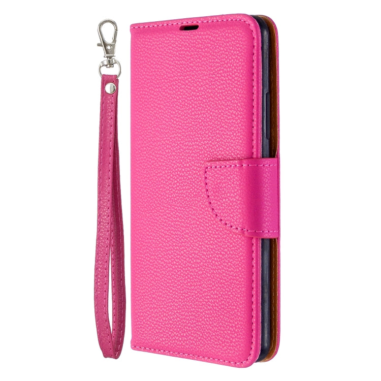For Galaxy A70e Pure Color Horizontal Flip PU Leather Case with Holder & Card Slots & Wallet & Lanyard