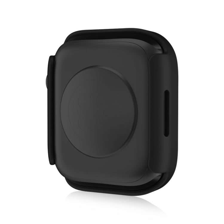 Life Waterproof Frosted 2 in 1 PC Frame + Tempered Glass Protective Case For Apple Watch Series 9 / 8 / 7 45mm