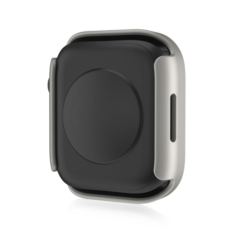 Life Waterproof Frosted 2 in 1 PC Frame + Tempered Glass Protective Case For Apple Watch Series 9 / 8 / 7 45mm