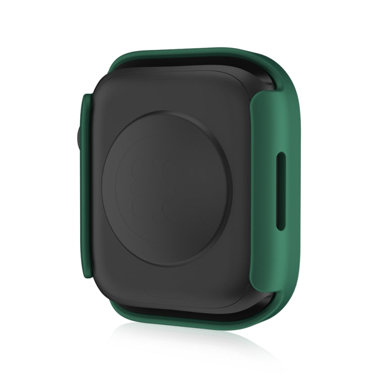 Life Waterproof Frosted 2 in 1 PC Frame + Tempered Glass Protective Case For Apple Watch Series 6 / 5 / 4 / SE 44mm