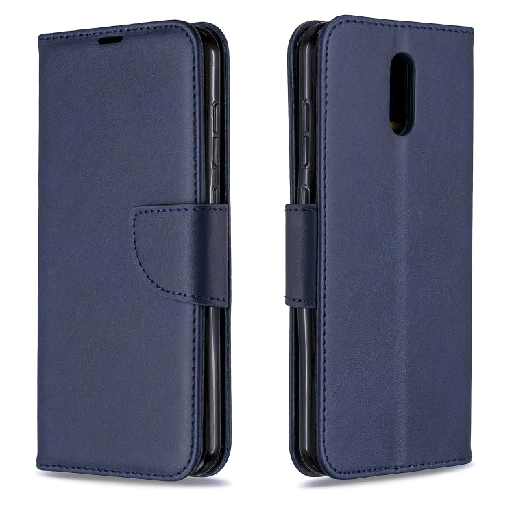 For Nokia 2.3 Retro Lambskin Texture Pure Color Horizontal Flip PU Leather Case with Holder & Card Slots & Wallet & Lanyard