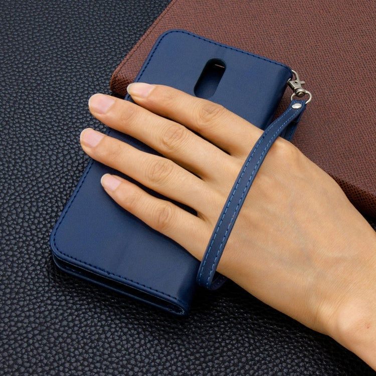 For Nokia 2.3 Retro Lambskin Texture Pure Color Horizontal Flip PU Leather Case with Holder & Card Slots & Wallet & Lanyard