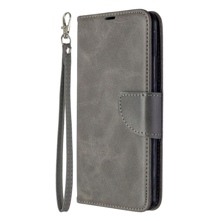 For Galaxy A70e Retro Lambskin Texture Pure Color Horizontal Flip PU Leather Case with Holder & Card Slots & Wallet & Lanyard