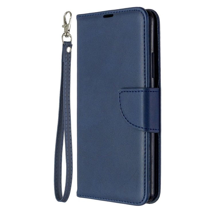 For Galaxy A70e Retro Lambskin Texture Pure Color Horizontal Flip PU Leather Case with Holder & Card Slots & Wallet & Lanyard