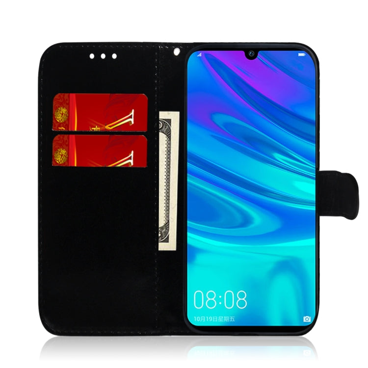 For Huawei Enjoy 9s / Honor 10i / 20i / 20 Lite / P Smart Plus 2019 Mirror-like Magnetic Attraction Horizontal Flip Leather Case with Lanyard, Support Holder & Card Slot & Wallet