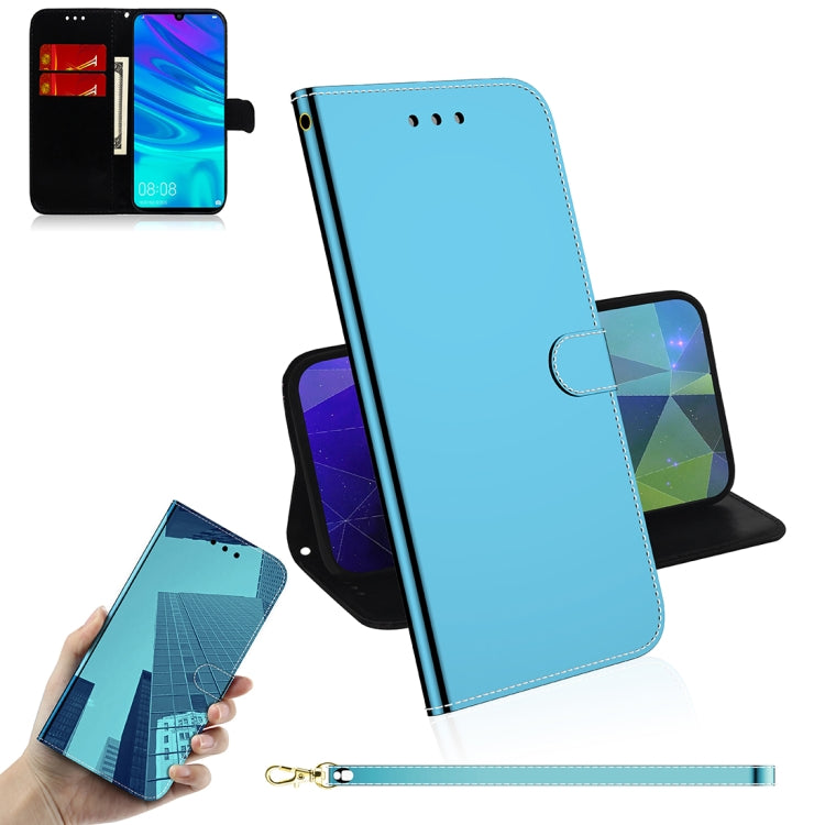 For Huawei Enjoy 9s / Honor 10i / 20i / 20 Lite / P Smart Plus 2019 Mirror-like Magnetic Attraction Horizontal Flip Leather Case with Lanyard, Support Holder & Card Slot & Wallet