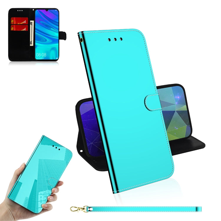 For Huawei Enjoy 9s / Honor 10i / 20i / 20 Lite / P Smart Plus 2019 Mirror-like Magnetic Attraction Horizontal Flip Leather Case with Lanyard, Support Holder & Card Slot & Wallet
