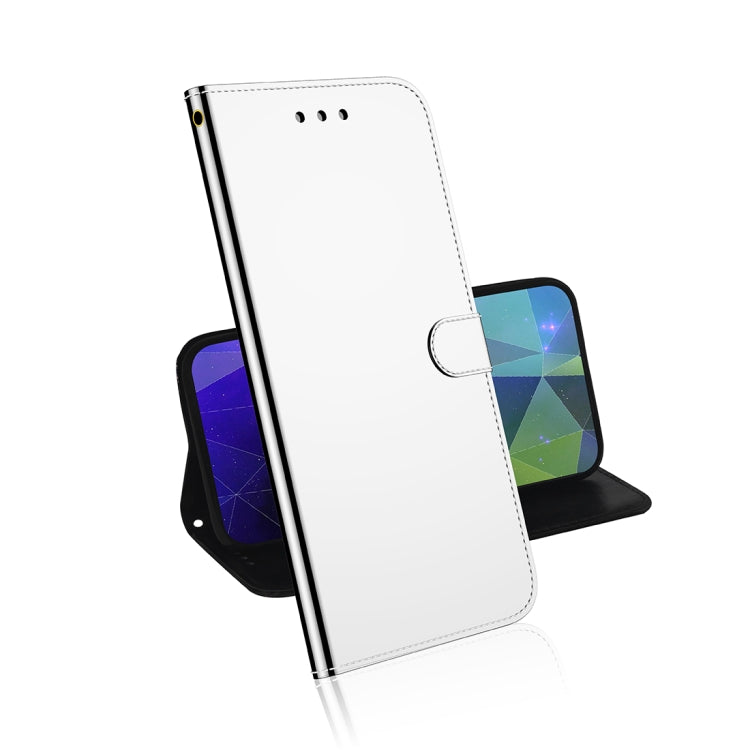 For Galaxy S20 Mirror-like Magnetic Attraction Horizontal Flip Leather Case with Lanyard, Support Holder & Card Slot & Wallet