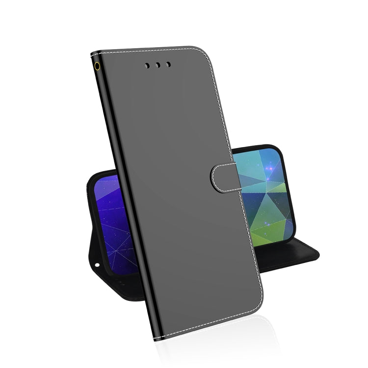 For Galaxy S20 Mirror-like Magnetic Attraction Horizontal Flip Leather Case with Lanyard, Support Holder & Card Slot & Wallet