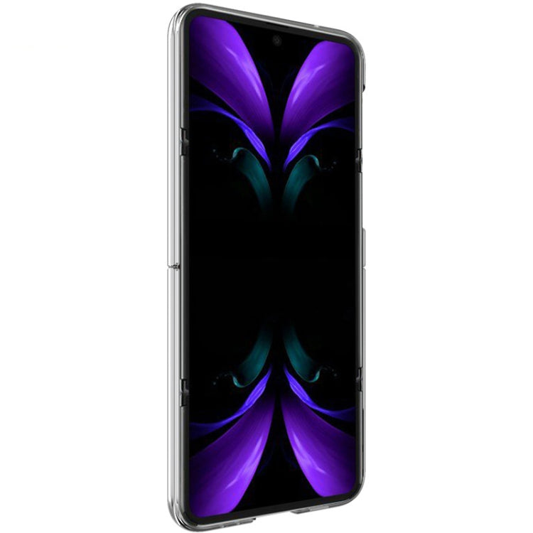 For Samsung Galaxy Z Flip4 5G IMAK Wing II Wear-resisting Crystal Pro PC Protective Phone Case
