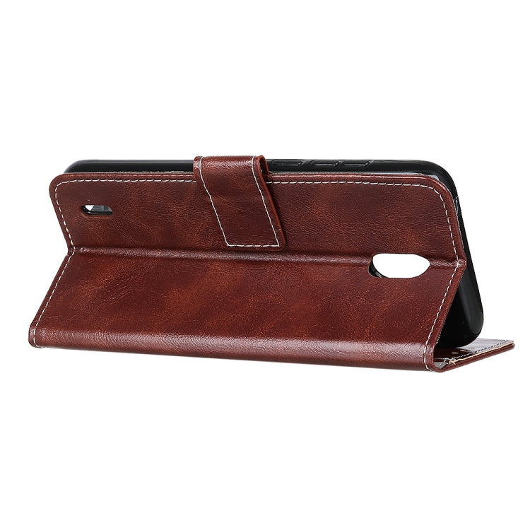 For Nokia C1 Retro Crazy Horse Texture Horizontal Flip Leather Case with Holder & Card Slots & Photo Frame & Wallet