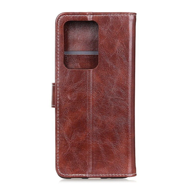 For Huawei P40 Pro+ Retro Crazy Horse Texture Horizontal Flip Leather Case with Holder & Card Slots & Photo Frame & Wallet