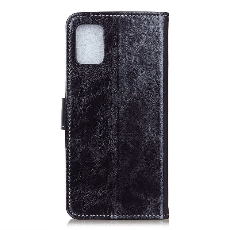 For Galaxy A71 5G Retro Crazy Horse Texture Horizontal Flip Leather Case with Holder & Card Slots & Photo Frame & Wallet