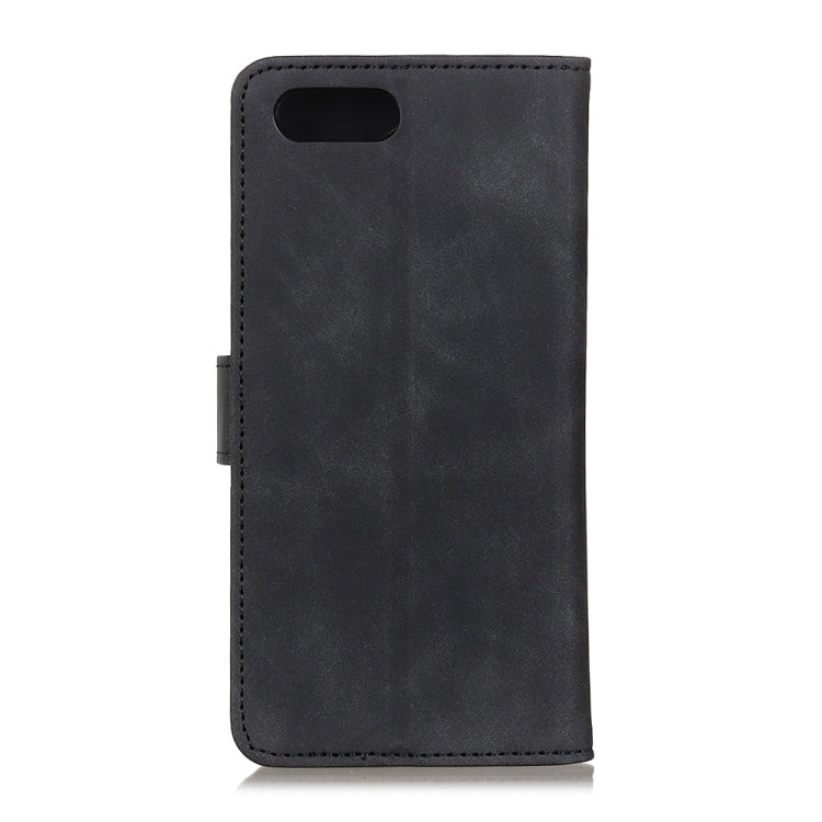 For iPhone SE 2022 / SE 2020 Retro Texture PU + TPU Horizontal Flip Leather Case with Holder & Card Slots & Wallet
