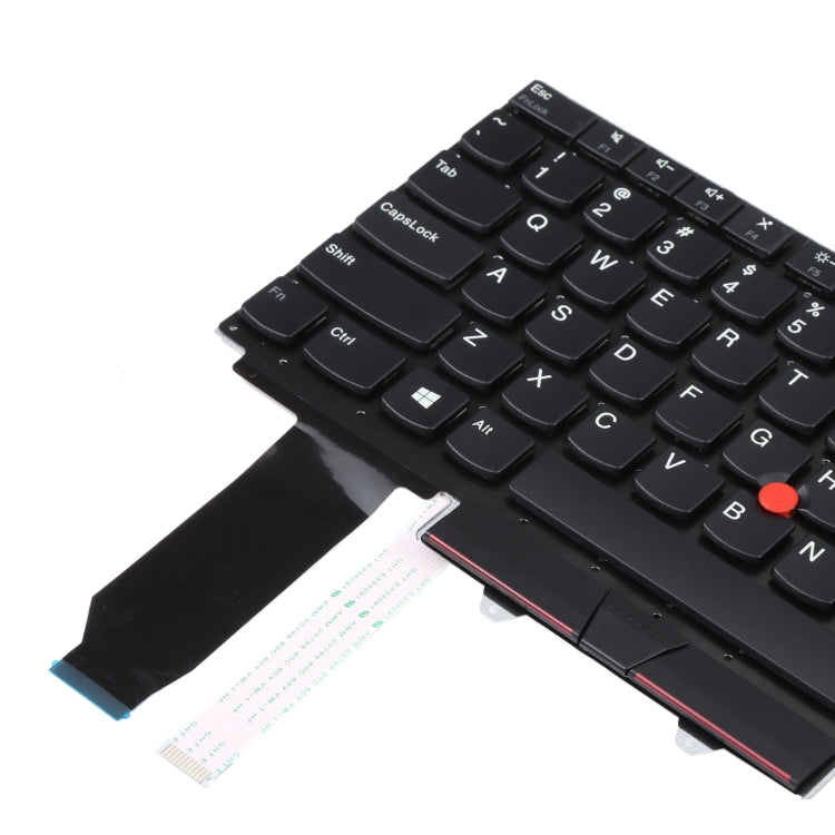 US Version Keyboard with Pointing For Lenovo Thinkpad E15 Gen 2 Gen(Black)