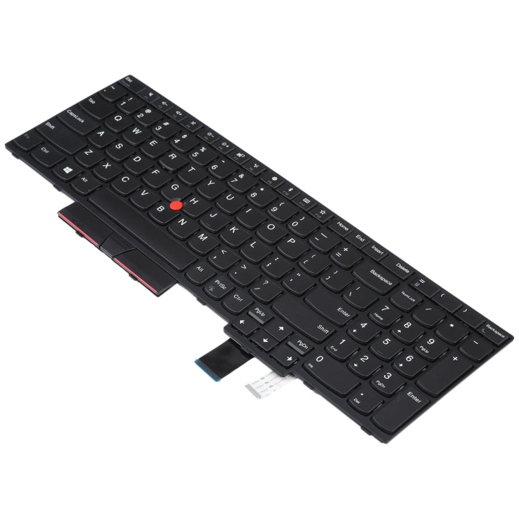 US Version Keyboard with Pointing For Lenovo Thinkpad T570 T580(Black)