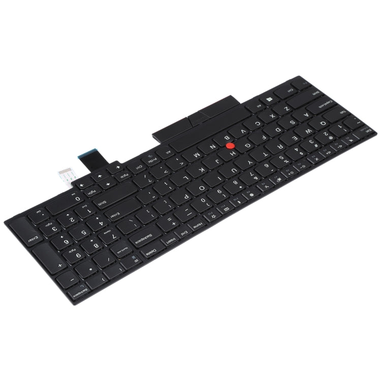 US Version Keyboard with Pointing For Lenovo Thinkpad T570 T580(Black)