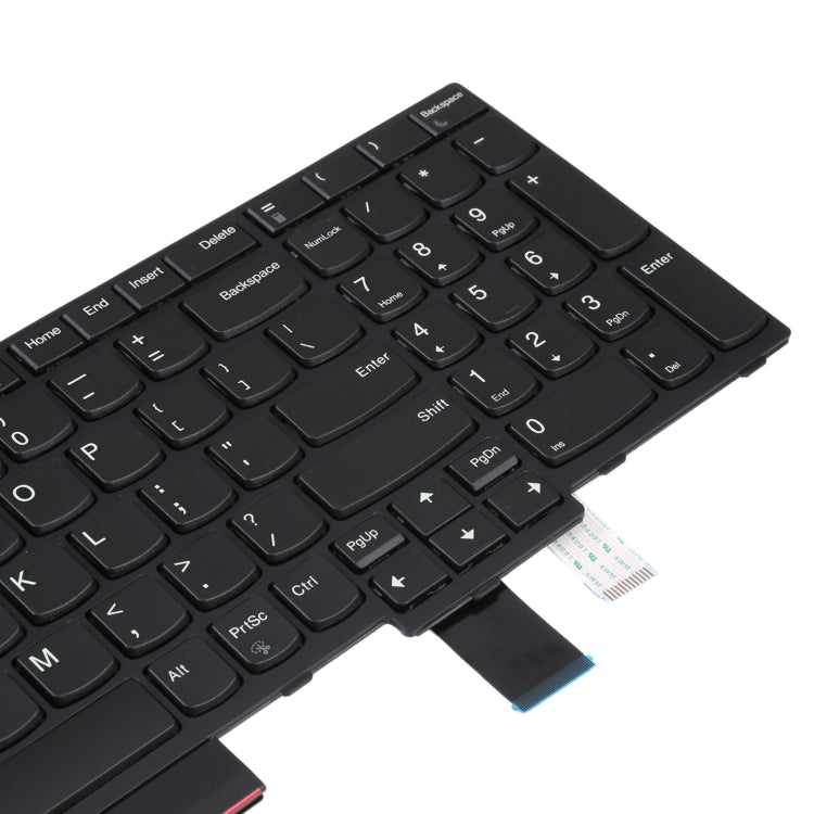 US Version Keyboard with Pointing For Lenovo Thinkpad T570 T580(Black)