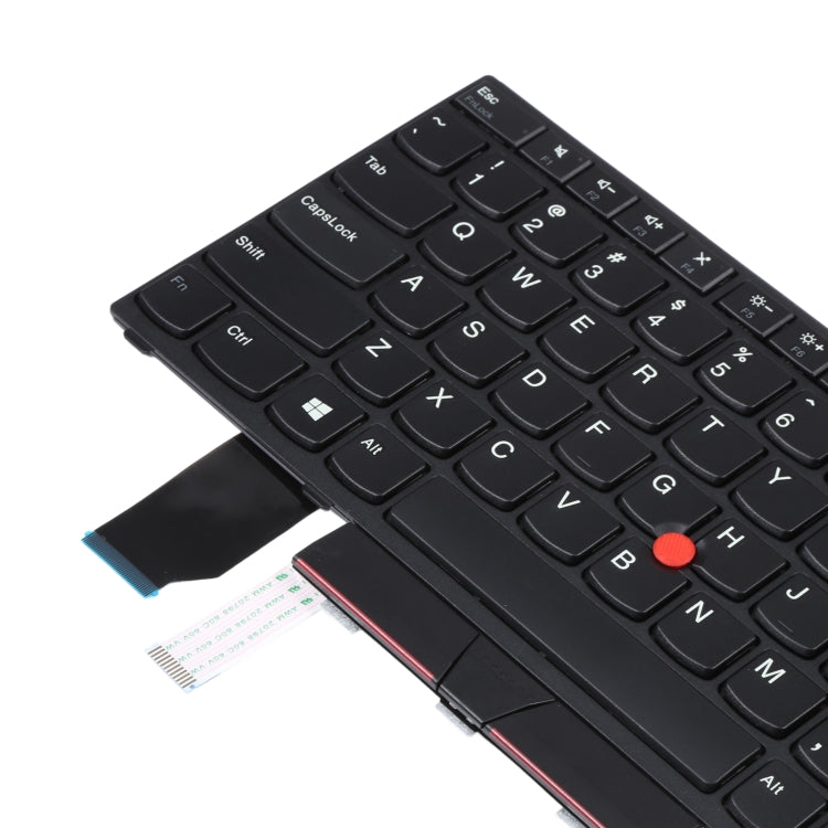 US Version Keyboard with Pointing For Lenovo Thinkpad P15V L15(Black)