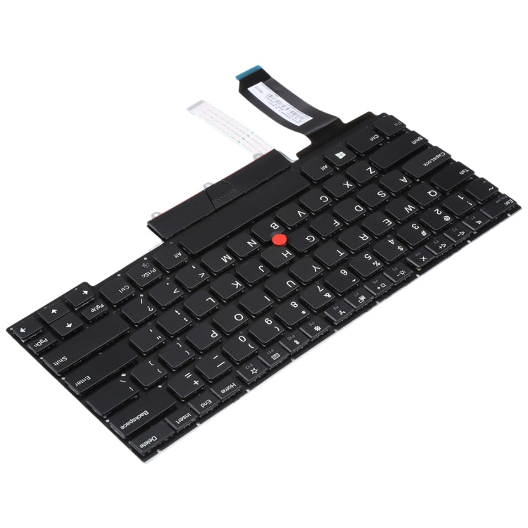 US Version Keyboard with Pointing For Lenovo Thinkpad E14 Gen 1 Gen 2(Black)