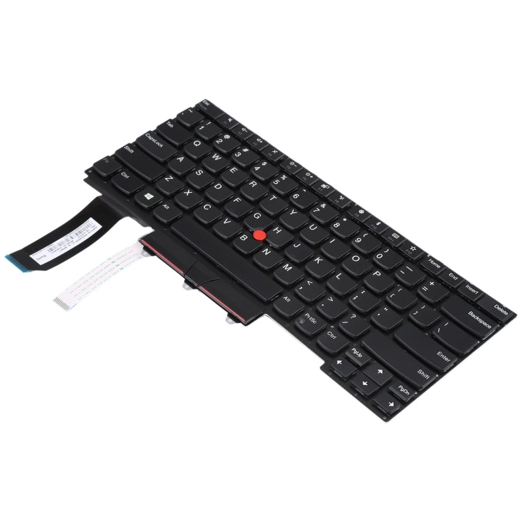 US Version Keyboard with Pointing For Lenovo Thinkpad E14 Gen 1 Gen 2(Black)