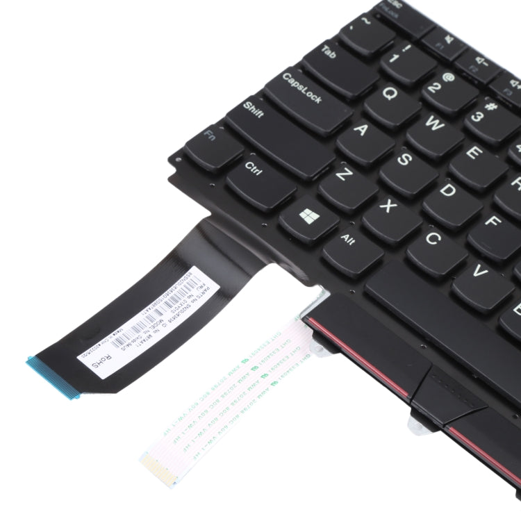 US Version Keyboard with Pointing For Lenovo Thinkpad E14 Gen 1 Gen 2(Black)