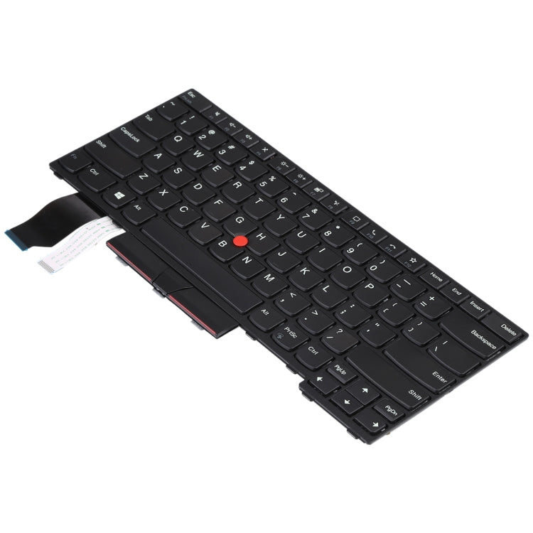 US Version Keyboard with Pointing For Lenovo Thinkpad L14(Black)