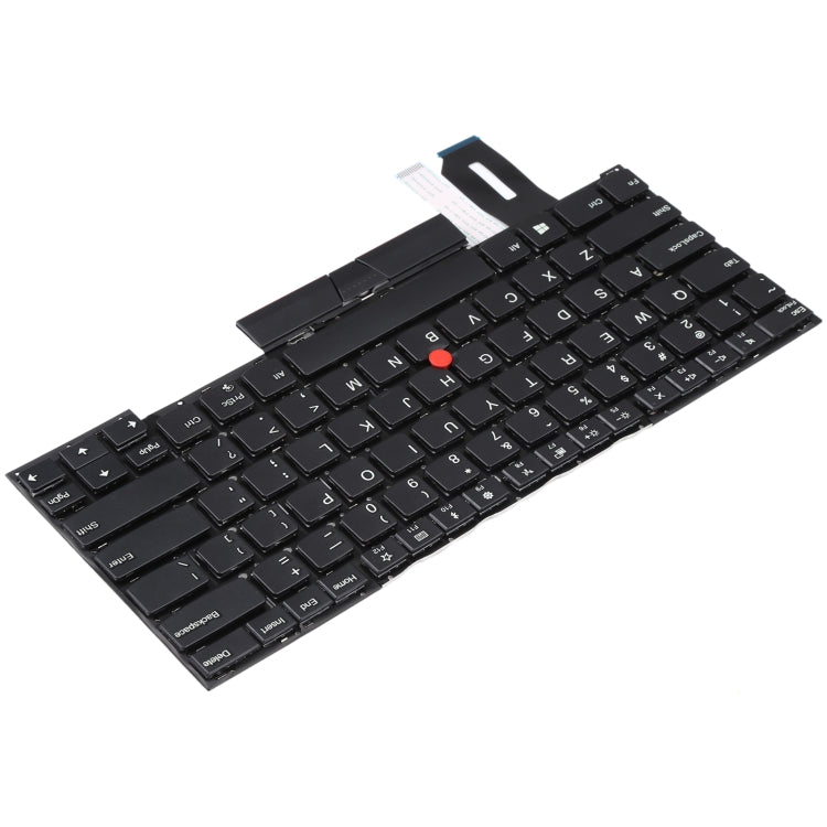 US Version Keyboard with Pointing For Lenovo Thinkpad T490S(Black)