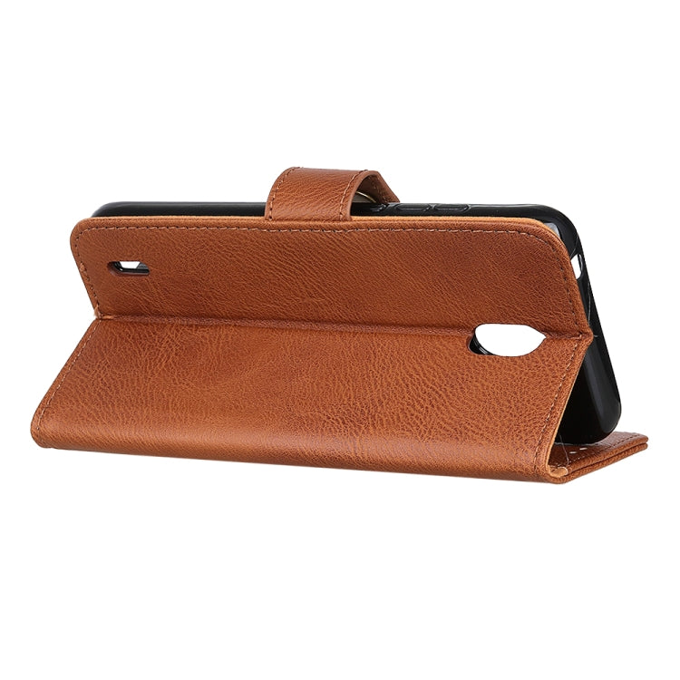 For Nokia C1 Cowhide Texture PU + TPU Horizontal Flip Leather Case with Holder & Card Slots & Wallet