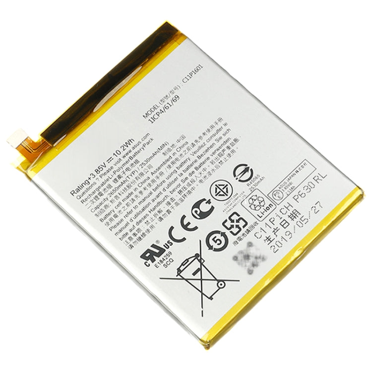 C11P1601 2650mAh For ASUS Zenfone 3 Li-Polymer Battery Replacement