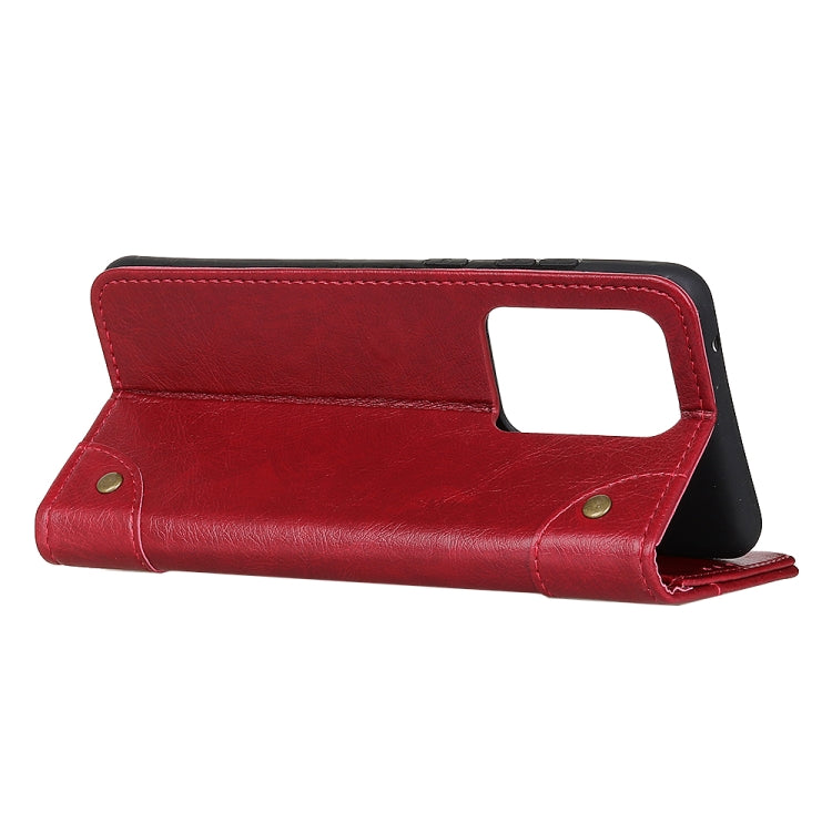 For Huawei P40 Pro+ Copper Buckle Nappa Texture Horizontal Flip Leather Case with Holder & Card Slots & Wallet