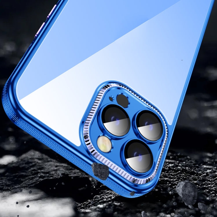 For iPhone 14 Pro Max Metal Lens Film TPU Phone Case