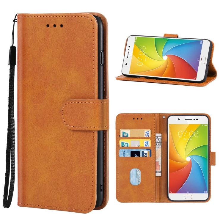 For vivo Y69 Leather Phone Case