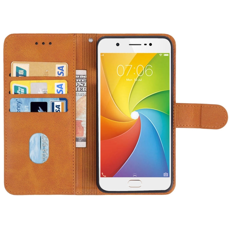 For vivo Y69 Leather Phone Case