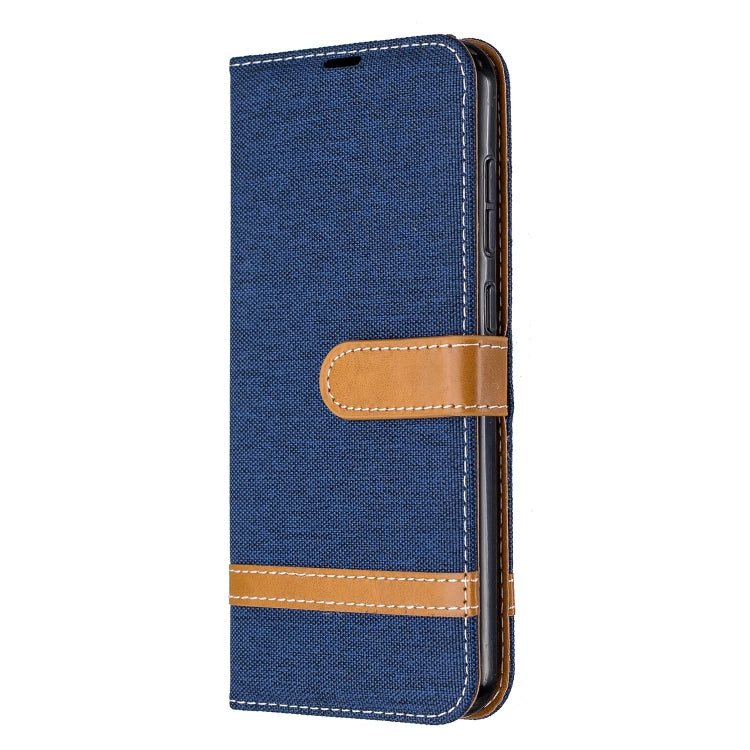 For Nokia 2.3 Color Matching Denim Texture Horizontal Flip Leather Case with Holder & Card Slots & Wallet & Lanyard