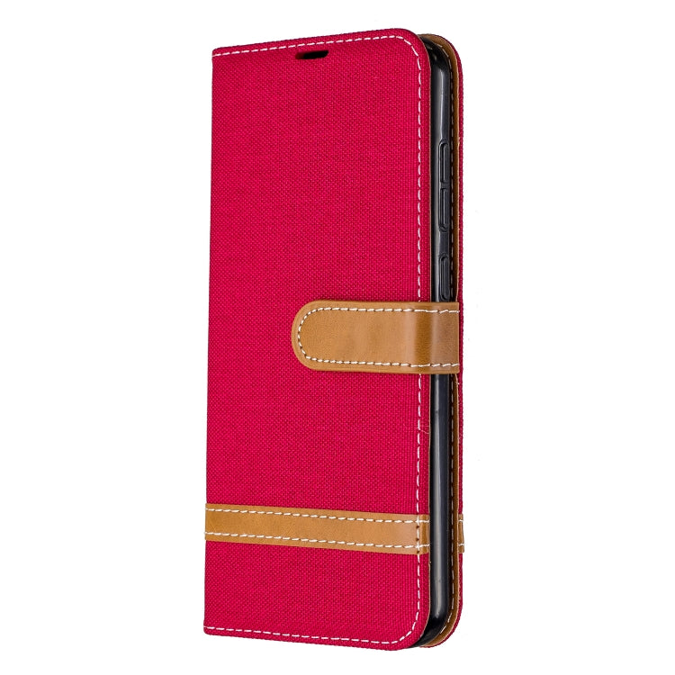 For Nokia 2.3 Color Matching Denim Texture Horizontal Flip Leather Case with Holder & Card Slots & Wallet & Lanyard
