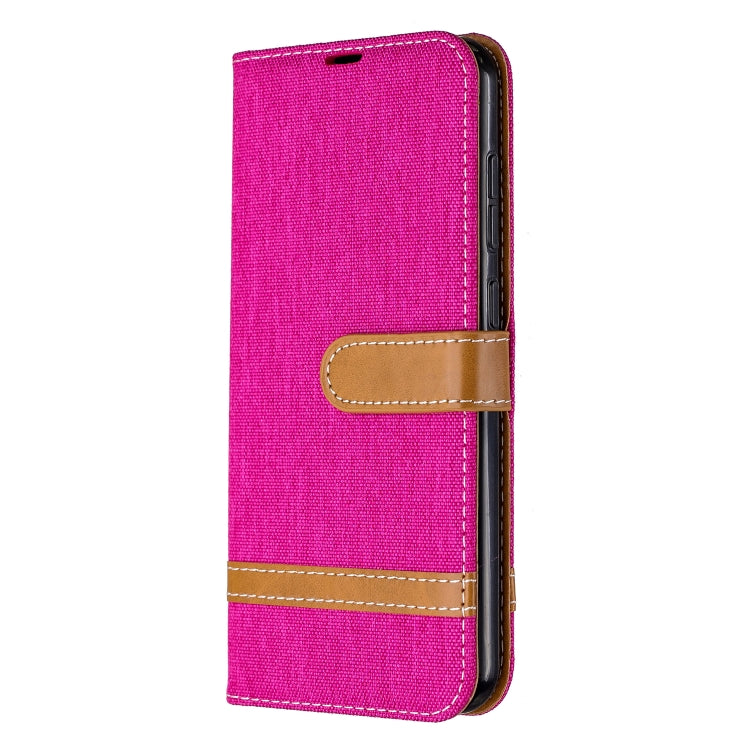 For Nokia 2.3 Color Matching Denim Texture Horizontal Flip Leather Case with Holder & Card Slots & Wallet & Lanyard