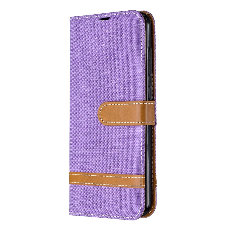 For Nokia 2.3 Color Matching Denim Texture Horizontal Flip Leather Case with Holder & Card Slots & Wallet & Lanyard