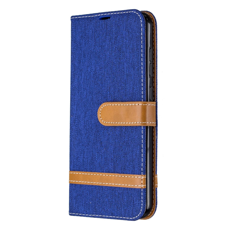 For Nokia 2.3 Color Matching Denim Texture Horizontal Flip Leather Case with Holder & Card Slots & Wallet & Lanyard