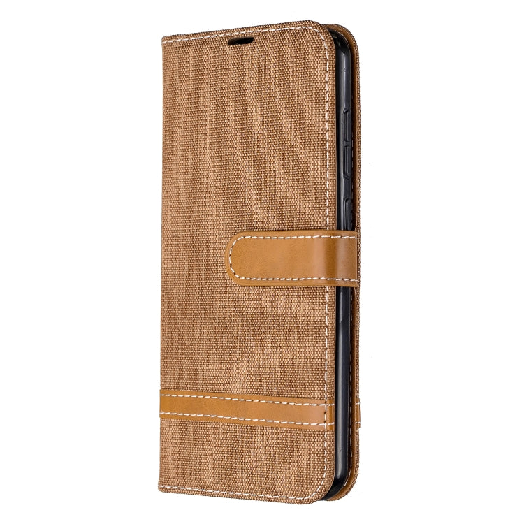 For Nokia 2.3 Color Matching Denim Texture Horizontal Flip Leather Case with Holder & Card Slots & Wallet & Lanyard