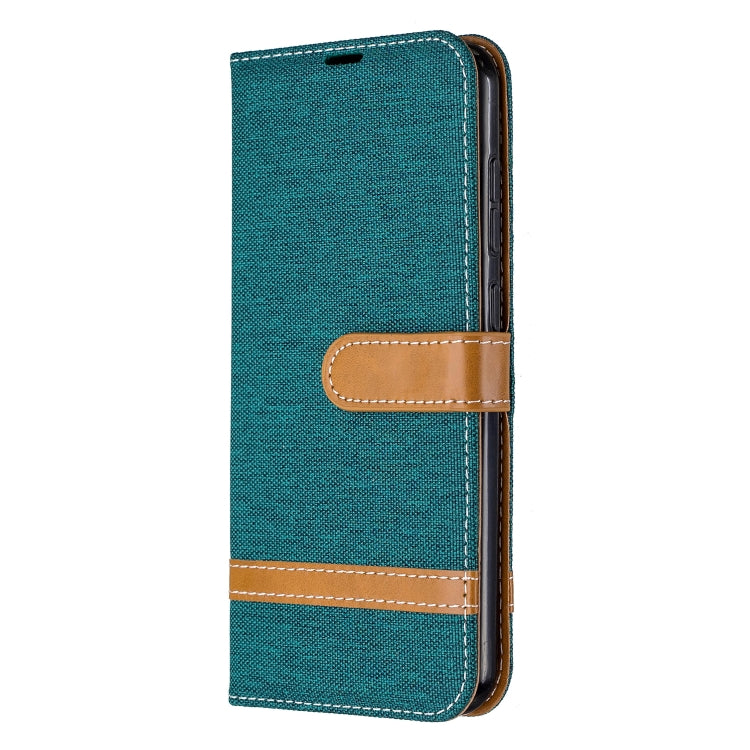 For Nokia 2.3 Color Matching Denim Texture Horizontal Flip Leather Case with Holder & Card Slots & Wallet & Lanyard