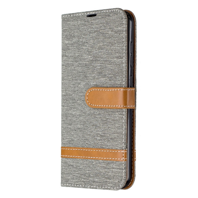 For Nokia 2.3 Color Matching Denim Texture Horizontal Flip Leather Case with Holder & Card Slots & Wallet & Lanyard