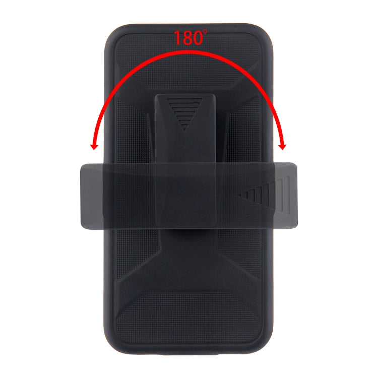 For Samsung Galaxy S21+ 5G Back Belt Clip Phone Case(Black)