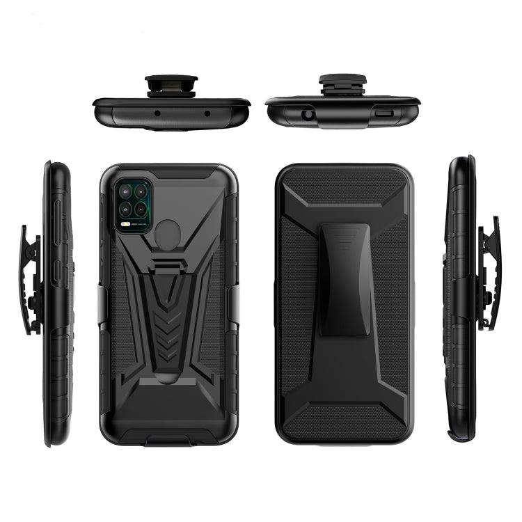 For Motorola Moto G Stylus 5G 2021 Back Belt Clip Phone Case(Black)