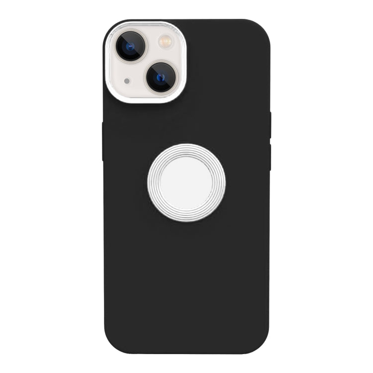 For iPhone 14 Contrast Color 3 in 1 TPU Phone Case