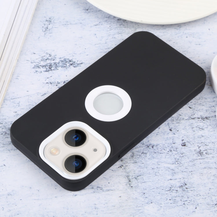 For iPhone 14 Contrast Color 3 in 1 TPU Phone Case