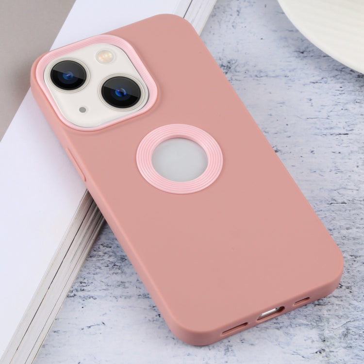 For iPhone 14 Plus Contrast Color 3 in 1 TPU Phone Case