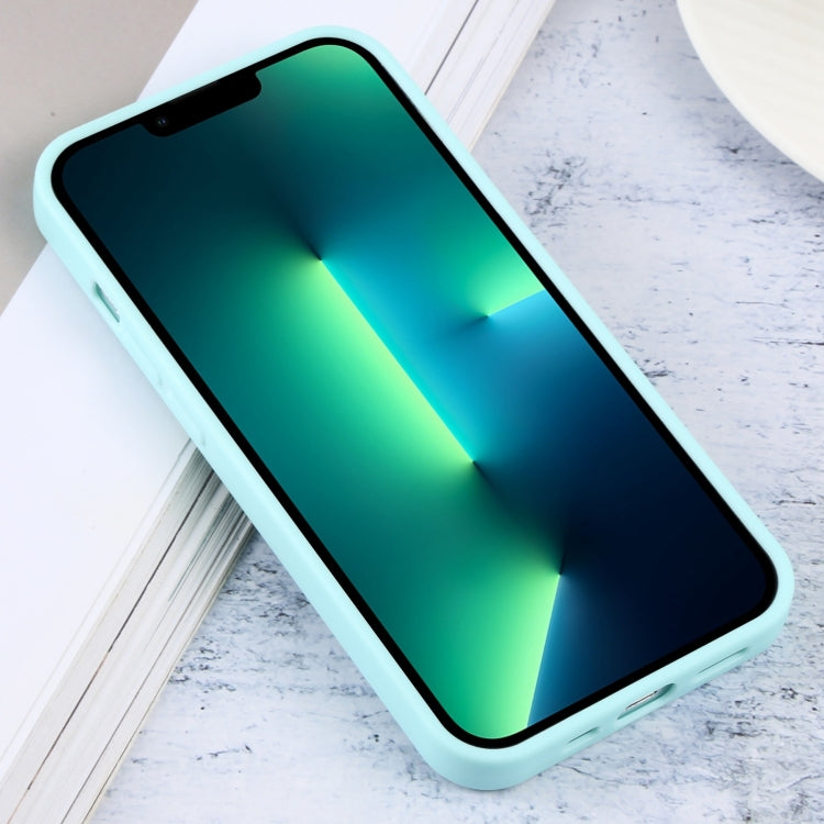 For iPhone 14 Plus Contrast Color 3 in 1 TPU Phone Case
