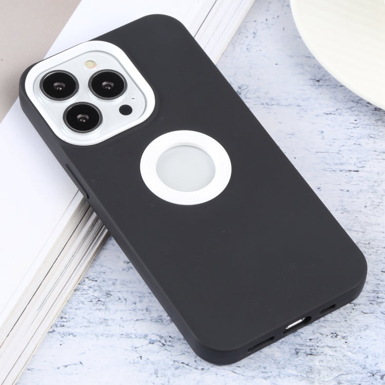 For iPhone 14 Plus Contrast Color 3 in 1 TPU Phone Case