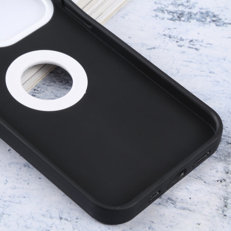 For iPhone 14 Plus Contrast Color 3 in 1 TPU Phone Case